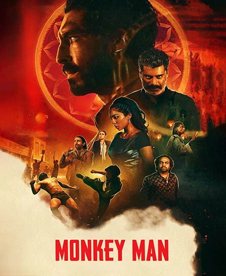 دانلود فیلم Monkey Man 2024 مرد میمونی دوبله فارسی