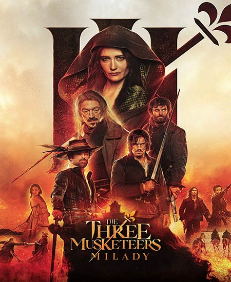 دانلود فیلم The Three Musketeers: Milady 2023 سه تفنگدار - بخش دوم: میلادی دوبله فارسی